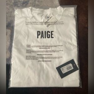 PAIGE Ramirez tee Fresh White NWT Men's Small